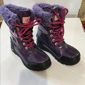 UGG Butte II Little Kids 13 Purple Winter Boots